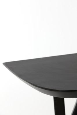 Quenza fekete konzolasztal