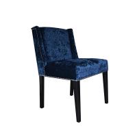 Louis kék bársony szék