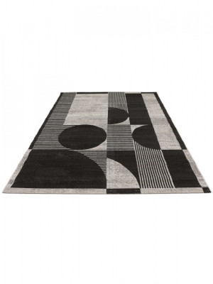 Deco szőnyeg fekete/szürkefehér