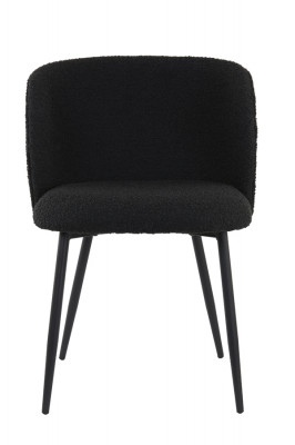Elyna fekete buklé szék