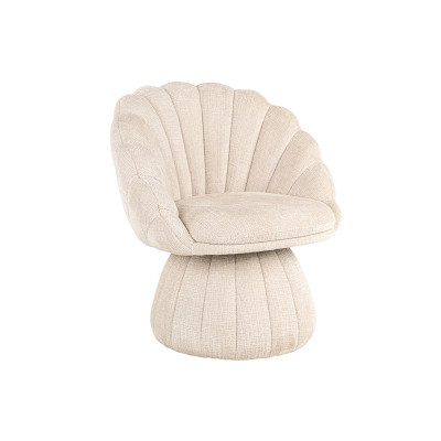 Blossom beige chenille szék