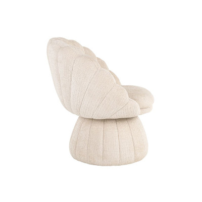 Blossom beige chenille szék