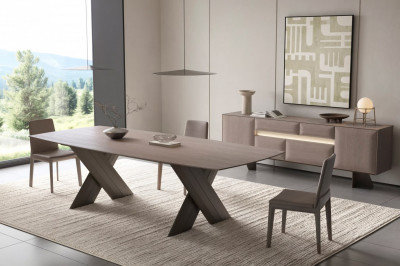 Cross fa étkezőasztal