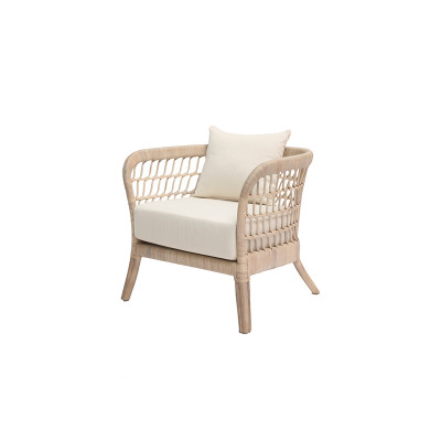 Pilcomayo natur matt rattan fotel