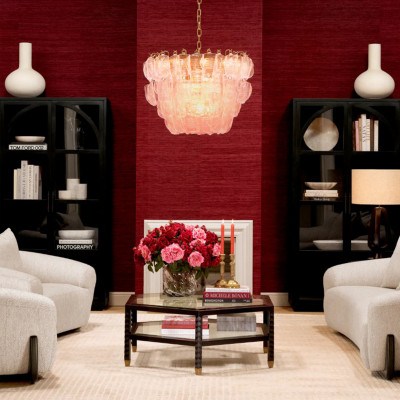 San Bernardino fekete könyvespolc