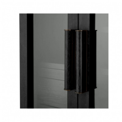 Connaught fekete vitrin